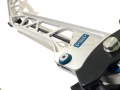 Hydraulická vertikální ruční brzda PMP pro Subaru Impreza - stříbrná frézovaná