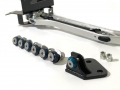 Hydraulická vertikální ruční brzda PMP pro Subaru Impreza - stříbrná frézovaná