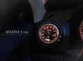 Držák budíku do ventilace Mazda 3 BK (03-09) - 1x budík 52mm