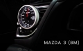 Držák budíku do ventilace Mazda 3 BM (13-16) - 1x budík 52mm