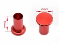 Drift button ProRacing pro ruční brzdy - stříbrný