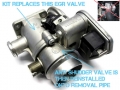 Kit na zaslepení EGR ventilu ProRacing BMW 3-Series E90 / E91 / E92 / E93 318d/320d/325d/330d/330xd (04-10)