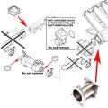 Kit na zaslepení EGR ventilu ProRacing BMW 3-Series E90 / E91 / E92 / E93 318d/320d/325d/330d/330xd (04-10)
