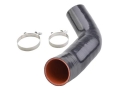 Zvětšený vstup do turbodmychadla (Turbo Inlet muffler Elbow) se sací hadicí a muffler delete - VW, Audi, Seat, Škoda 1.8/2.0 TSi/TFSi motory EA888 Gen 3 (MQB)