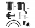 Oil catch tank ProRacing Chrysler / Dodge 300 / Charger / Challenger / Ram 5.7/6.4 HEMI 8-st. (05-)