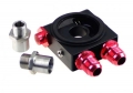 Adaptér pod olejový filtr ProRacing M20 x 1.5 + 3/4"-16UNF s termostatem (D-10)