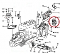 Držák motoru pravý Vibra-Technics Peugeot 106 Phase 2 (96-04) - silniční