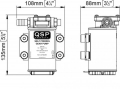 Elektrické externí olejové čerpadlo QSP 12V