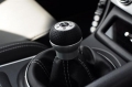 Řadící páka Momo Race Airleather - hliník/černá kůže - krátka