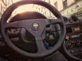 Volant Momo Montecarlo 350mm - černý/černý - kůže