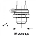 Termo spínač M22 x 1,5 - 92° - 82°C