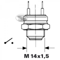 Termo spínač M14 x 1,5 - 100° - 95°C