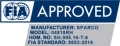 Bezpečnostní pás Sparco Pro Endurance 04818RHALPD1 3/2" 6-bodový černý - karabina (FIA homologace)