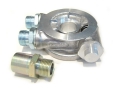 Adaptér pod olejový filtr Mocal M18 x 1.5 s termostatem - vývody 1/2"-BSP