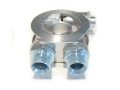 Adaptér pod olejový filtr Mocal M20 x 1.5 s termostatem - vývody 1/2"-BSP