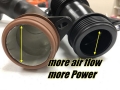Turbo Inlet Pipe FTP Motorsport BMW 3-Series F30 / F31 / 4-Series F32 / F33 / F36 335i/435i N55 (11-)