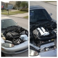 Barva na motor VHT Engine Enamel - lesklá bílá