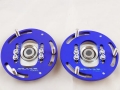 Přední horní uložení tlumičů (Pillowball Top Mounts) Silver Project BMW E36 - 3D verze pro stavitelný podvozek