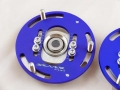 Přední horní uložení tlumičů (Pillowball Top Mounts) Silver Project BMW E36 - 3D verze pro stavitelný podvozek