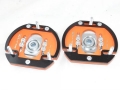 Přední horní uložení tlumičů (Pillowball Top Mounts) Silver Project BMW E39 / E46 / E9X - 3D 2way verze pro sériový podvozek