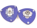 Přední horní uložení tlumičů (Pillowball Top Mounts) Silver Project Subaru Impreza GC8 (92-00)
