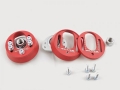 Přední horní uložení tlumičů (Pillowball Top Mounts) Silver Project Seat Ibiza 6J / Leon 1M / Toledo 1M/KG / Mii AA