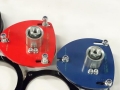 Přední horní uložení tlumičů (Pillowball Top Mounts) Silver Project VW Beetle 5C / Caddy 3 kombi 2K/2C / EOS 1F / Jetta 3 1K/4 162