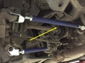 Rear Toe Bucket Delete Arms Silver Project Nissan 350Z Z33 (03-08) / Infiniti G35 VQ35 (03-07)