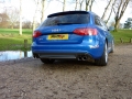 Catback výfuk Milltek Audi S4 B8 3.0 V6 Supercharged (09-12) - verze bez rezonátoru Race - koncovky černé Oval