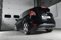 Catback výfuk Milltek Ford Fiesta Mk6 ST180 / ST200 1.6T EcoBoost (13-17) - závodní verze s rezonátorem - koncovka titanová
