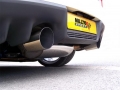 Catback výfuk Milltek Mitsubishi Lancer Evo 10 X 2.0 Turbo (08-14) - koncovky Raptor 127mm - verze bez rezonátoru