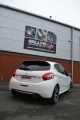 Catback výfuk Milltek Peugeot 208 GTi 1.6 (12-) - verze s rezonátorem - koncovka černá (homologace)
