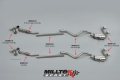 Turboback výfuk Milltek Renault Megane RS 230 Renault F1 Team R26 / R26R (06-09) - silniční verze