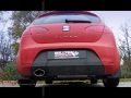 Catback výfuk Milltek Seat Leon 1P Cupra 2.0 TFSI 240PS (06-11) - verze bez rezonátoru - koncovka Oval (homologace)