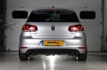 Catback výfuk Milltek VW Golf 6 GTi 2.0 TFSI 210PS (09-13) - verze bez rezonátoru - koncovky černé 100mm GT