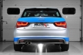 Catback výfuk Milltek Audi A1 S-line 1.4 TFSI 185PS S-tronic (10-15) - verze s rezonátorem - koncovka leštěná