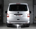 Catback výfuk Milltek VW Transporter T5 SWB 180PS 2.0 BiTDI (10-15) - verze bez rezonátoru - koncovka Discrete