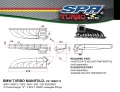 Výfukové svody SPA Turbo BMW E36 / E46 M50 / M50TU / M52 / M54 / S50 / S52 (91-08) - T4 + WG 38mm