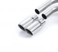 Catback výfuk Milltek VW Golf 5 GT 2.0 TDi 170PS DPF (04-09) - koncovka Jet (OEM)