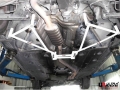 Rozpěrná tyč Ultra Racing BMW E90 320i/330i (05-) - zadní spodní H výztuha