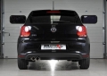 Catback výfuk Milltek VW Polo 6R GTi 1.4 TSI 180PS 7-st. DSG (10-) - verze s rezonátorem - koncovka leštěná