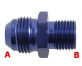 Redukční fitinka D-08 (AN8) 3/4"x16-UNF - M10x1,0