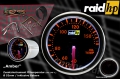 Přídavný budík Raid Night Flight Red - teplota oleje