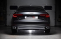 Catback výfuk Milltek Audi A4 B9 2.0 TFSI Quattro Sedan/Avant (16-) - verze bez rezonátoru - koncovky černé