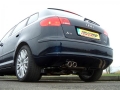 Catback výfuk Milltek Audi A3 8P 2.0 TFSI 2WD Sportback (03-12) - verze s rezonátorem Road