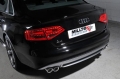 Catback výfuk Milltek Audi A4 B8 2.0 TDi 177PS Quattro Sedan/Avant (09-11) - koncovky černé Dual