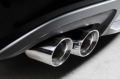 Catback výfuk Milltek Audi A4 B8 2.0 TDi 177PS Quattro Sedan/Avant (09-11) - koncovky černé Dual