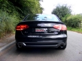 Catback výfuk Milltek Audi A4 B8 2.0 TFSI S-line 2WD/Quattro manuál Sedan/Avant (08-11) - verze s rezonátorem - koncovky černé Dual (homologace)