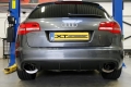 Catback výfuk Milltek Audi RS6 C6 5.0 V10 Bi-turbo Quattro (08-10) - verze bez rezonátorů - koncovky černé