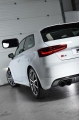Turboback výfuk Milltek Audi S3 8V 2.0 TFSI Quattro 3-dv. (13-) - verze s rezonátorem - koncovky leštěné Oval